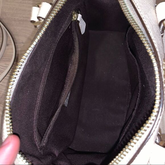 Coach White Leather Handbag - Picture 6 of 8